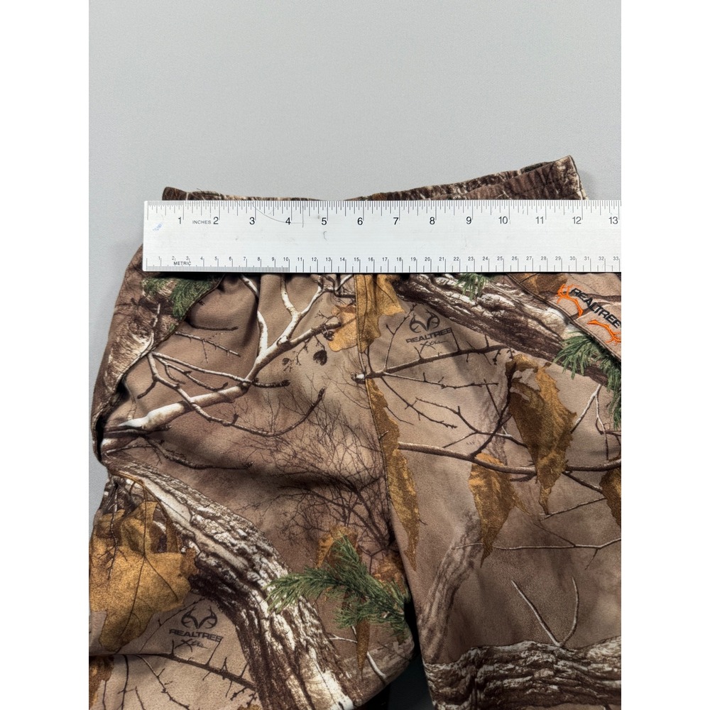 Realtree Xtra Camo Youth Pants Size 10/12 Large Hunting Outdoor Zippers 12783RT - Picture 10 of 10